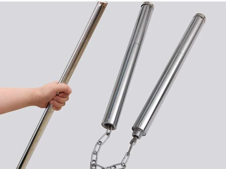 2-in-1 Multi-Functional Nunchuck Outdoor Self-Defense Practice EDC Tool - Image 8