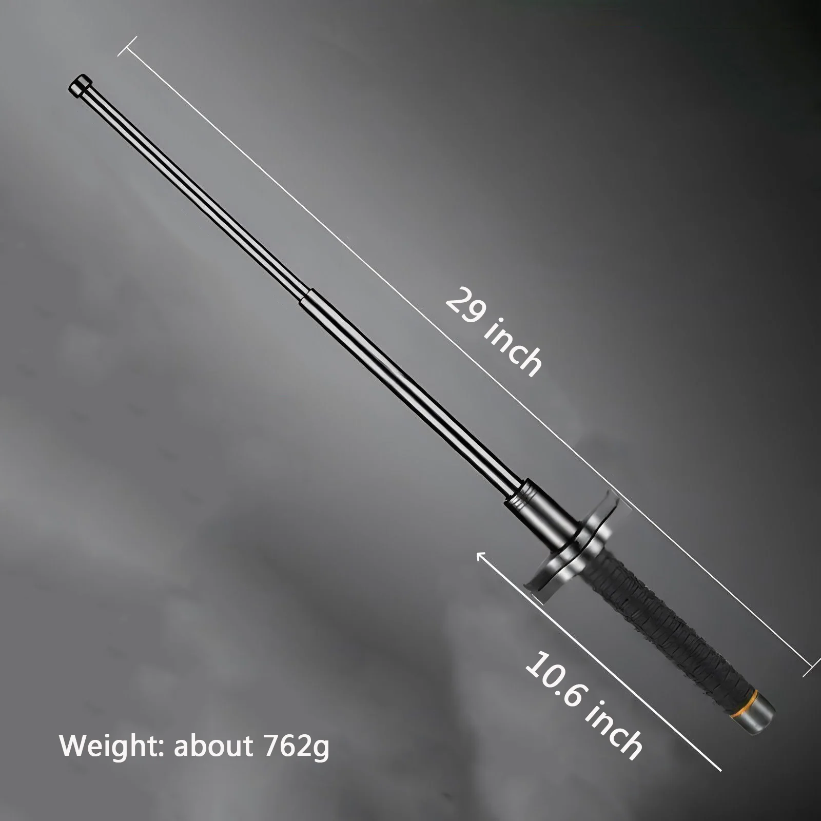 21 26 29 36 inch Steel Baton Tactical Telescopic Stick Window Breaker - Image 17