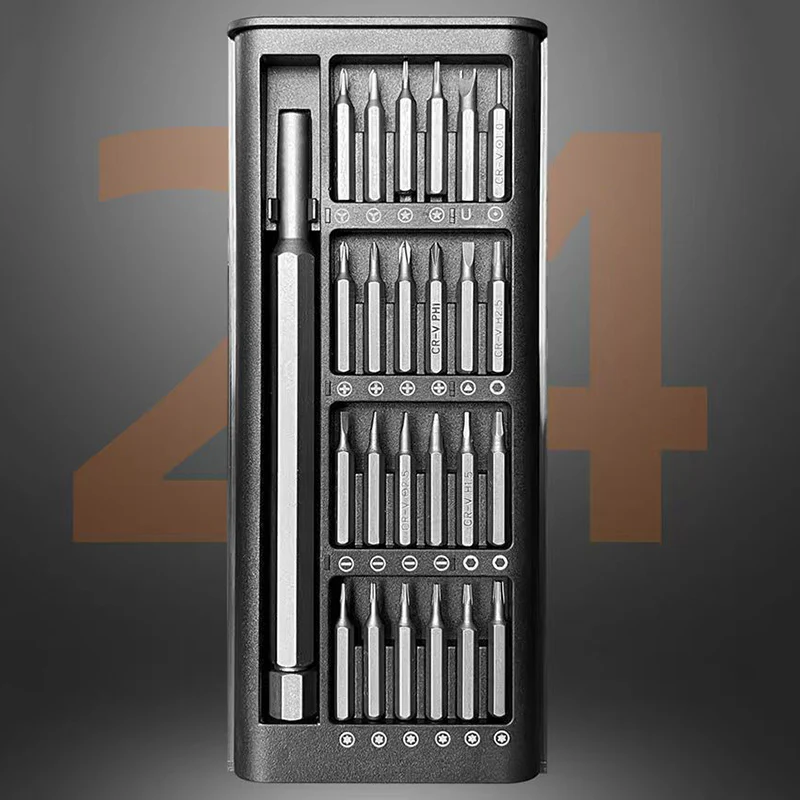 24-in-1 Repair Tool Set Screwdriver Magnetic Case - Image 6