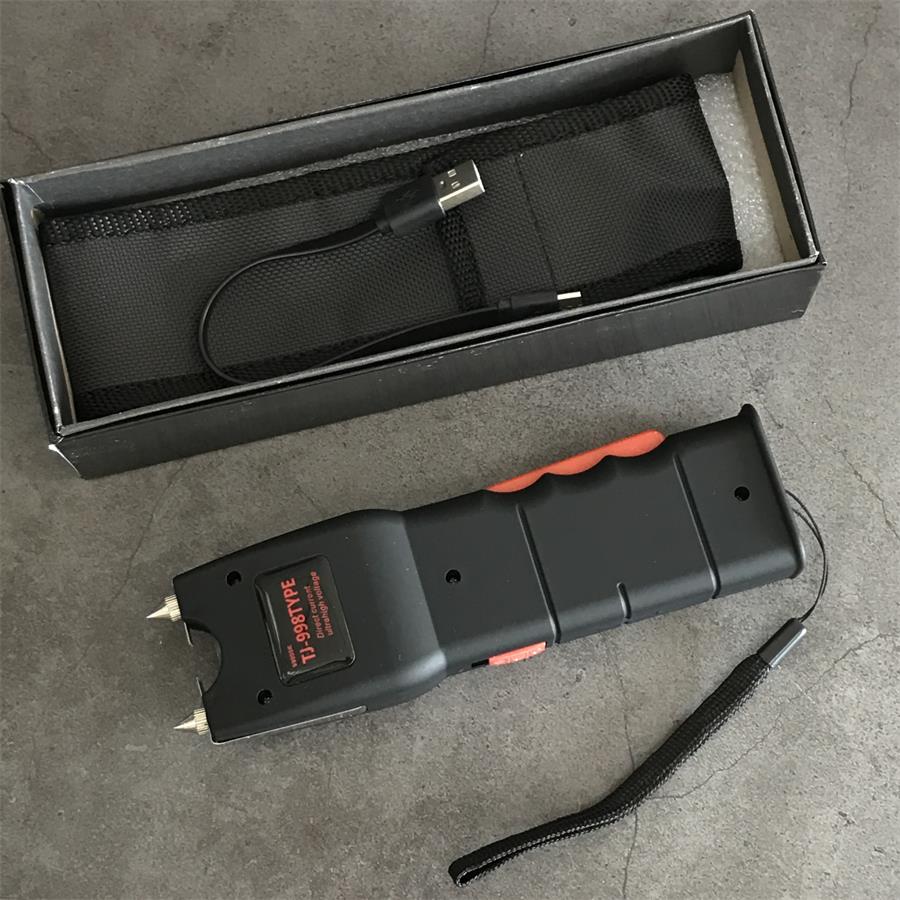 998 Lighting Self-Defense Stun Gun Outdoor Defense Electric Stick EDC Tool - Image 12