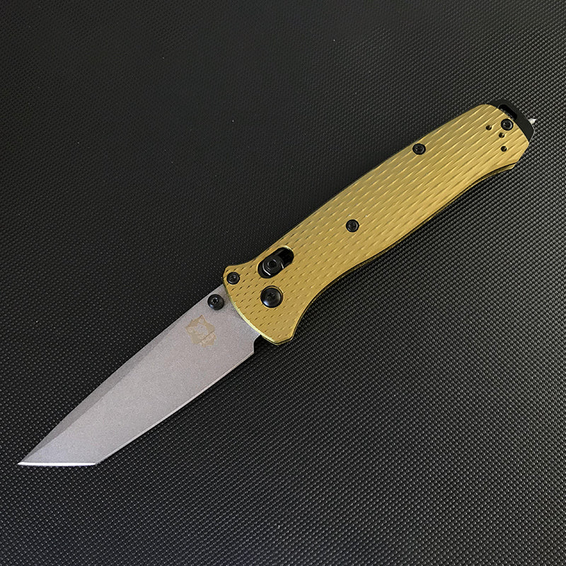 Aluminum Handle Liome 537  Folding Knife Outdoor Camping Saber Multifunction Safety Pocket Knives - Image 10