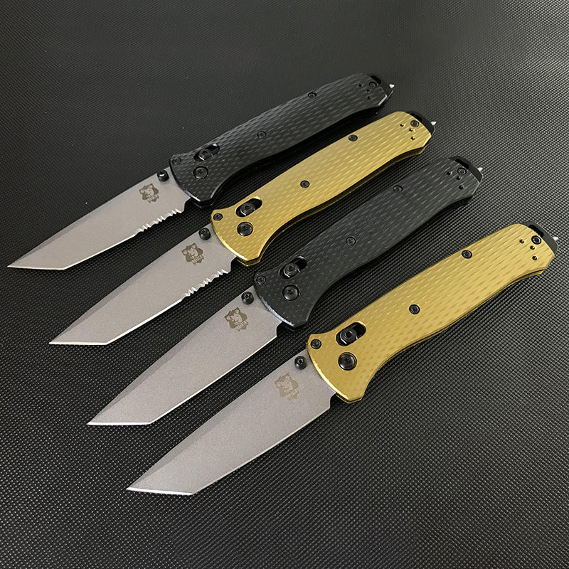 Aluminum Handle Liome 537  Folding Knife Outdoor Camping Saber Multifunction Safety Pocket Knives - Image 3