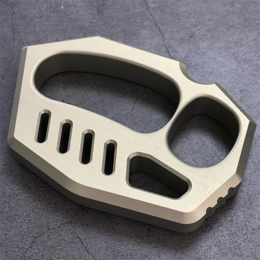Aviation Aluminum Knuckle Duster Broken Window EDC Tool - Image 7