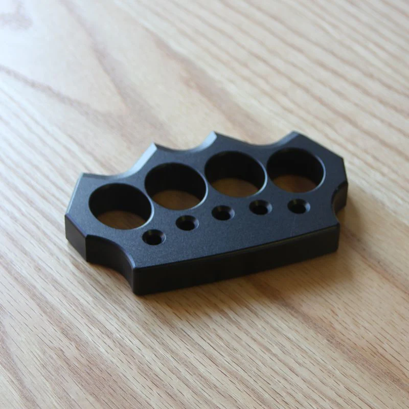 Aviation Aluminum Knuckle Duster Safety Self-Defense Gear - Image 5