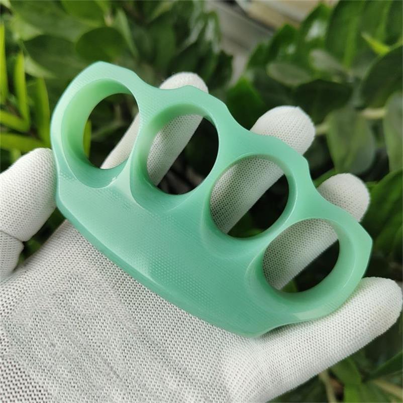 Beautiful Water Green G10 Knuckle Duster - Image 2