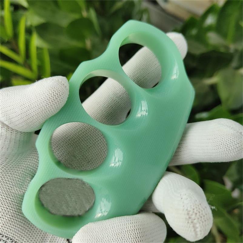 Beautiful Water Green G10 Knuckle Duster - Image 7
