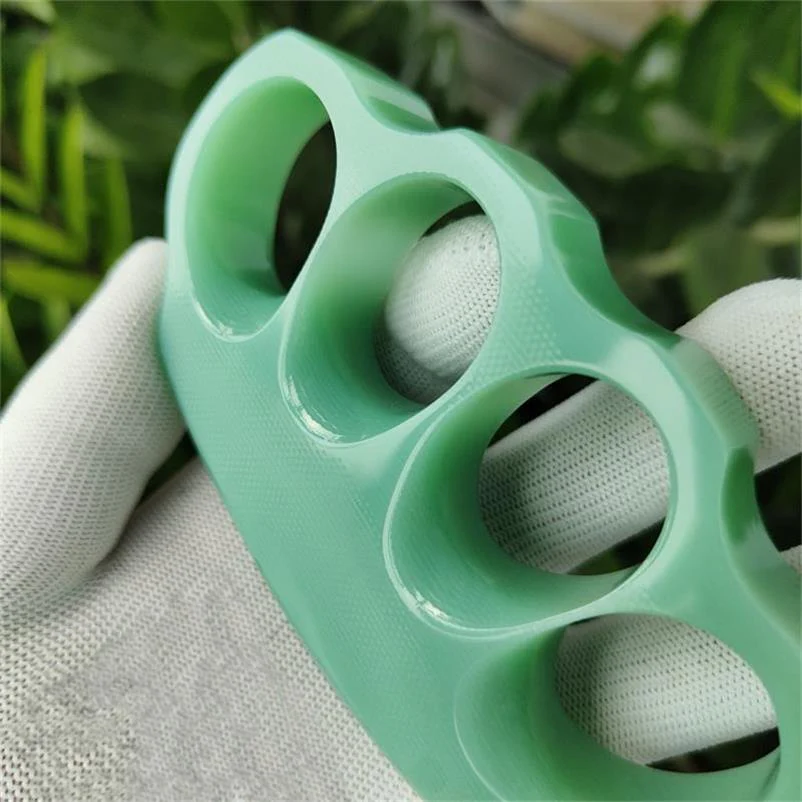 Beautiful Water Green G10 Knuckle Duster - Image 9