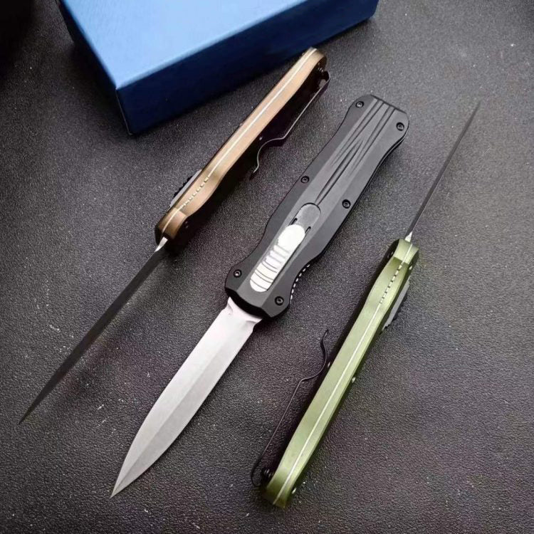 BM 3320 Tactical Knife Aluminum Handle Pocket Knives - Image 4