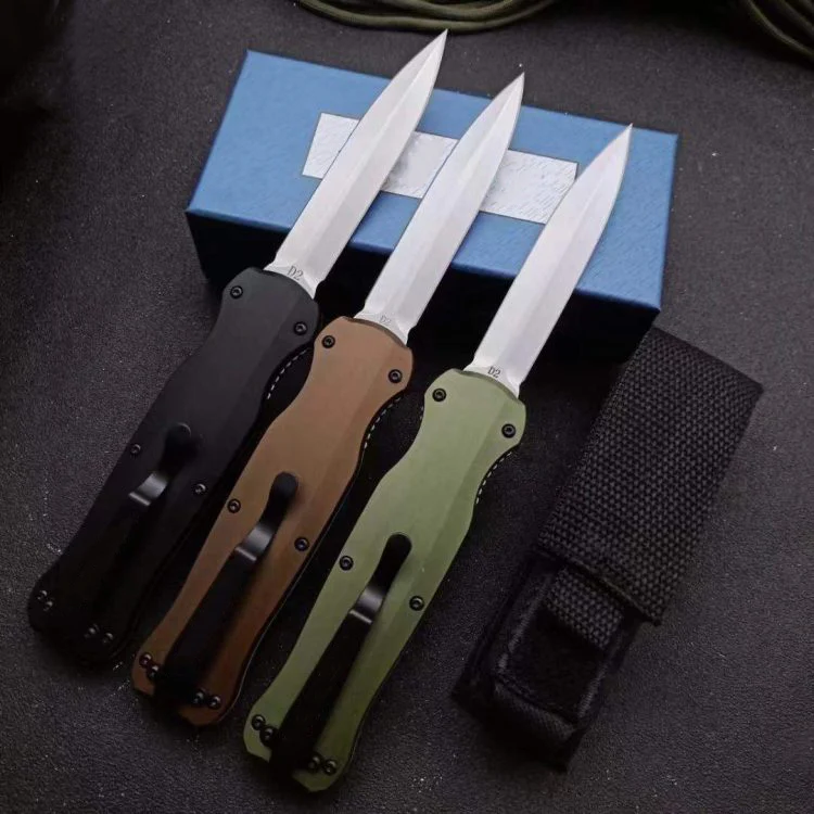 BM 3320 Tactical Knife Aluminum Handle Pocket Knives - Image 6