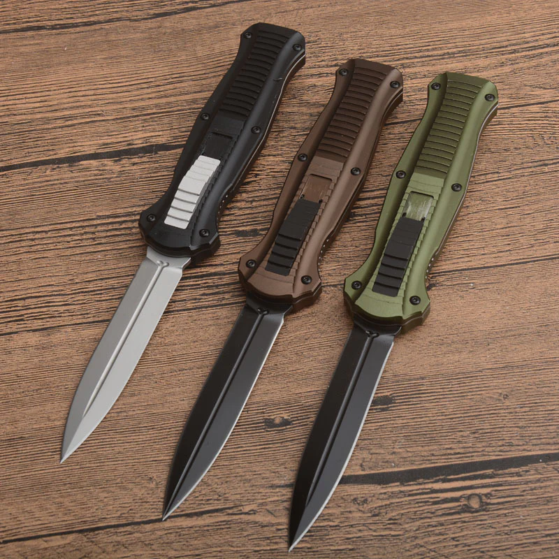 BM Tactical Knife 3300 Aluminum Handle Pocket Knife - Image 2