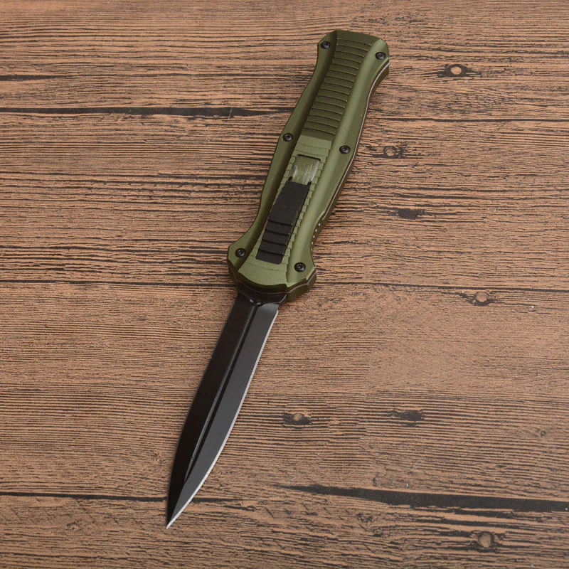 BM Tactical Knife 3300 Aluminum Handle Pocket Knife - Image 8
