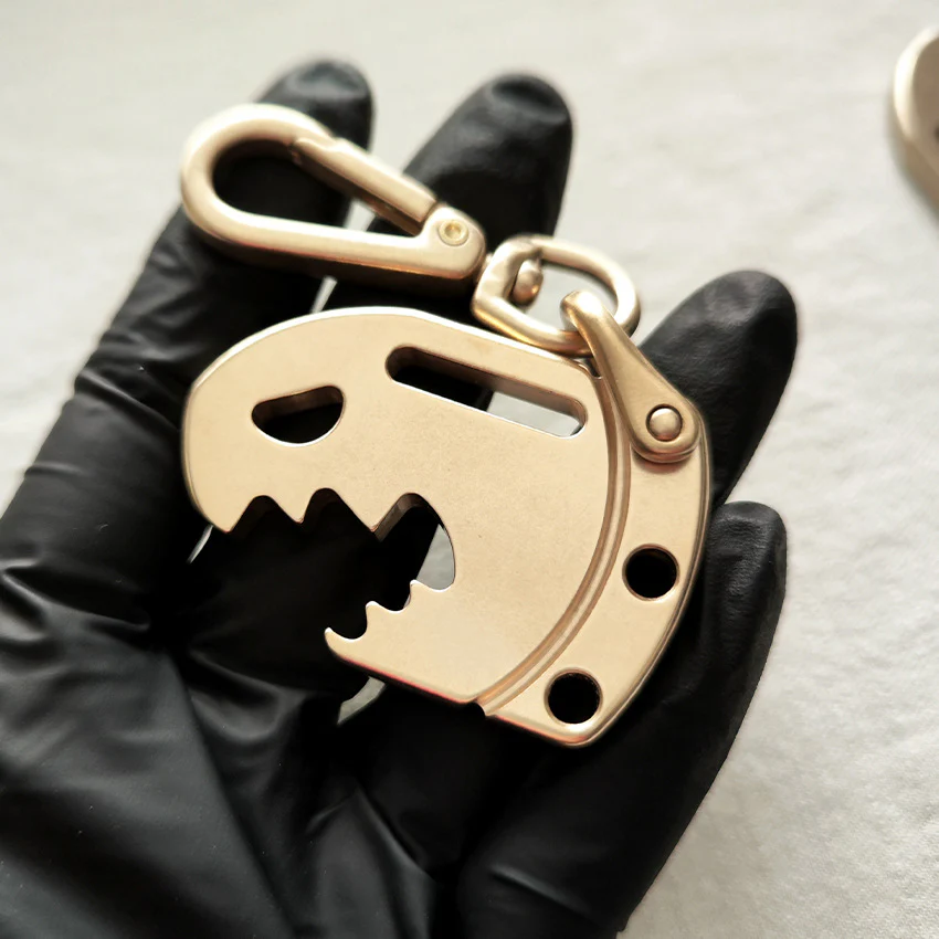 Brass Bottle Opener EDC Pendant Decoration