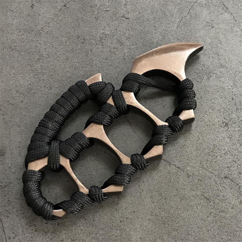Brass Knuckle Duster Self-defense Bottle Opener Tool - Image 5