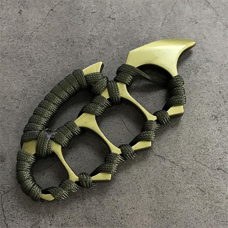 Brass Knuckle Duster Self-defense Bottle Opener Tool - Image 6