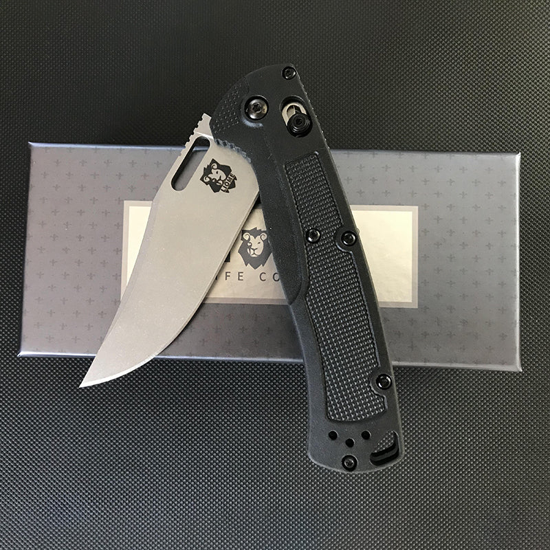 Camping Liome 15535 Axis Folding Knife Nylon Handle Outdoor Saber Survival Tactical Knives - Image 9