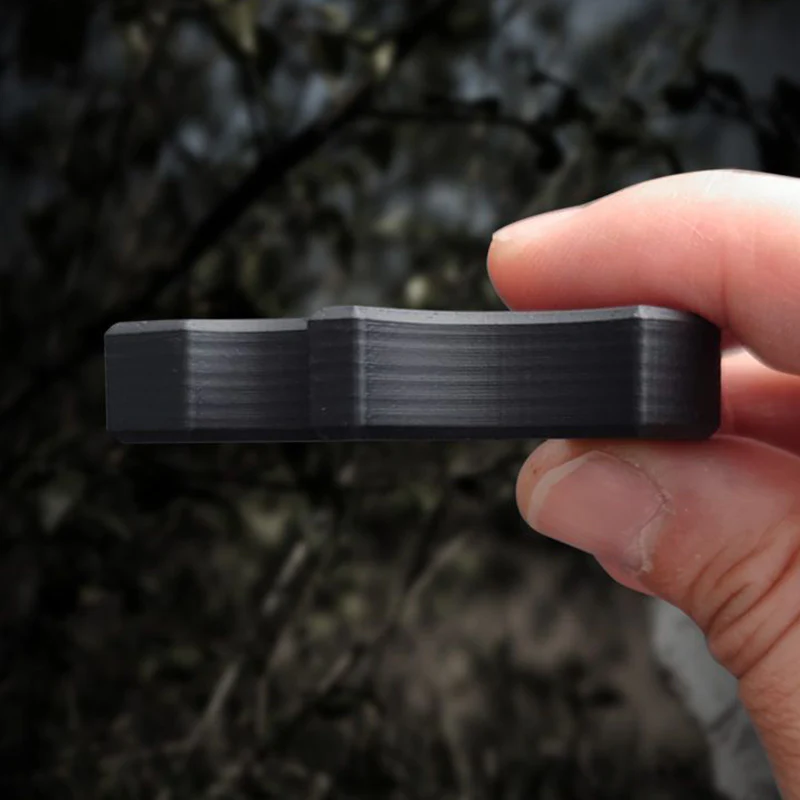 Carbon Fiber Knuckle Duster Broken Window EDC Tool - Image 5
