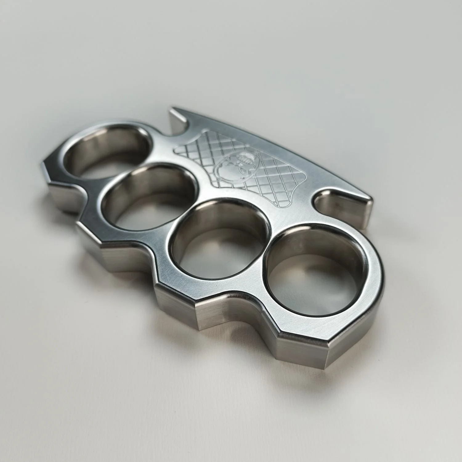 Classic Solid Stainless Steel Knuckle Duster Boxing Four Finger Buckle Defense Window Breaker Outdoor EDC Tool - Image 10