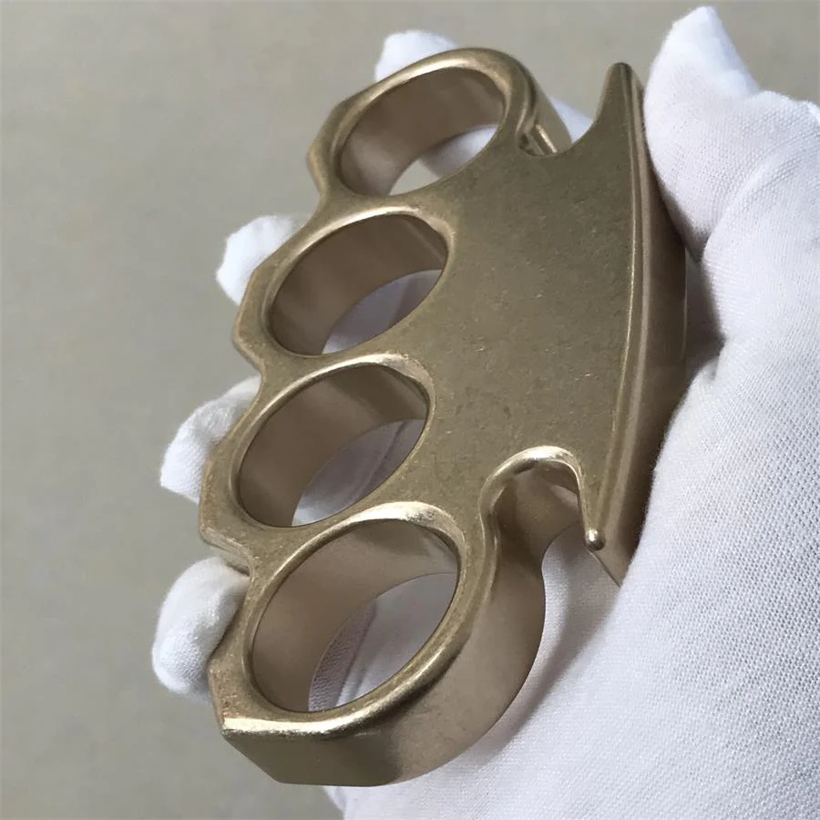 Classic Stonewashed Brass Knuckle Duster - Image 4
