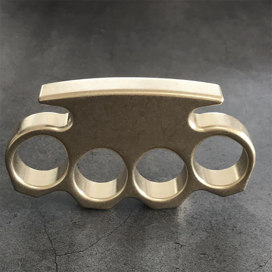 Classic Stonewashed Brass Knuckle Duster - Image 5