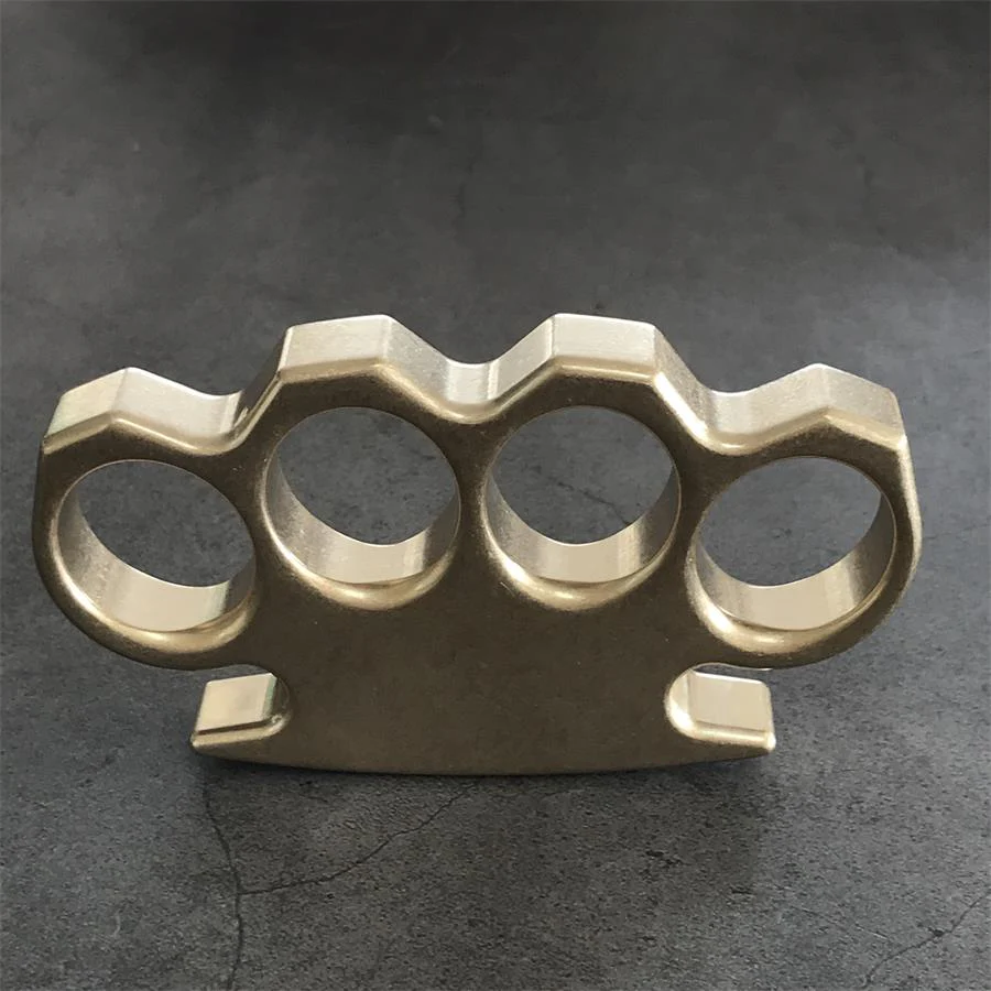 Classic Stonewashed Brass Knuckle Duster - Image 6