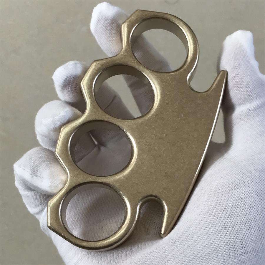 Classic Stonewashed Brass Knuckle Duster - Image 9