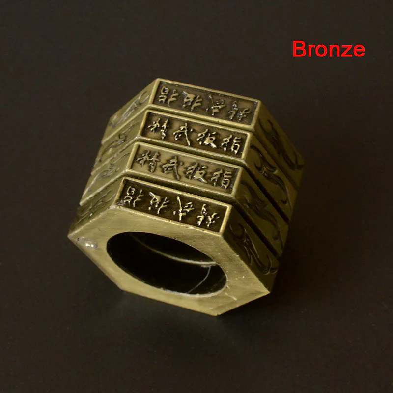 Collapsible Flexible Brass Knuckle Duster Boxing Four Finger Buckle Defense Window Breaker Outdoor EDC Tool - Image 14