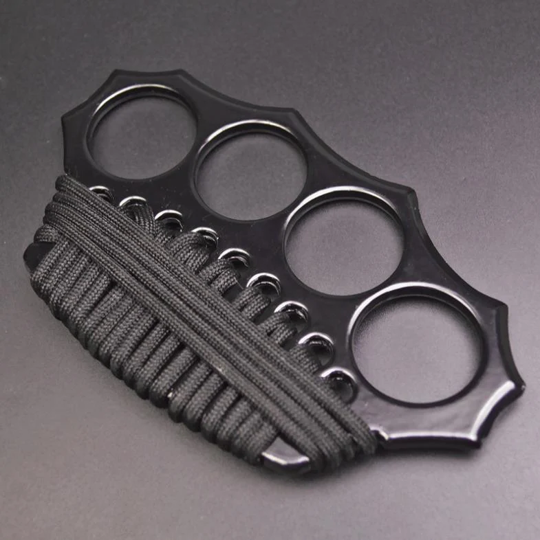 Safety Rope Knuckle Duster Boxing Self Defense Window Breaker Fighting Training EDC Tool - Image 5