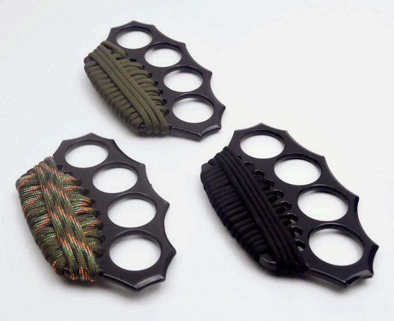 Safety Rope Knuckle Duster Boxing Self Defense Window Breaker Fighting Training EDC Tool - Image 6