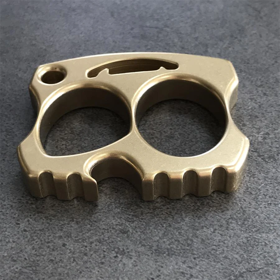 Creative Brass Knuckle Duster Open Bottle EDC Decoration - Image 6