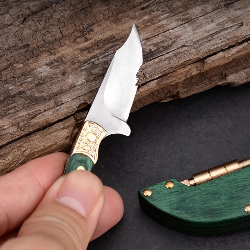 Creative Mini Fixed Blade Knife Keychain Portable Pocket Knives - Image 6