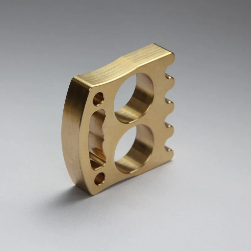 Creative Smiley Brass Knuckle Duster Self-defense Window Breaker Tool - Image 5
