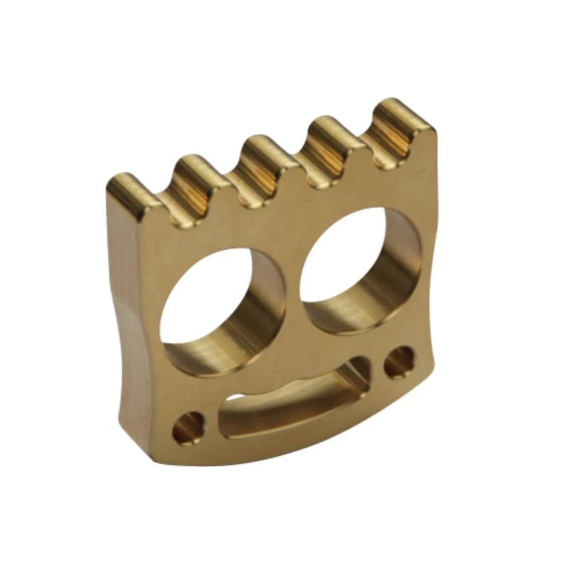 Creative Smiley Brass Knuckle Duster Self-defense Window Breaker Tool - Image 7