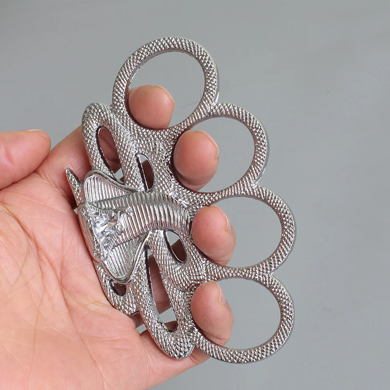 Creative Snake Knuckle Dusters Self-defense Protective Gear - Image 6