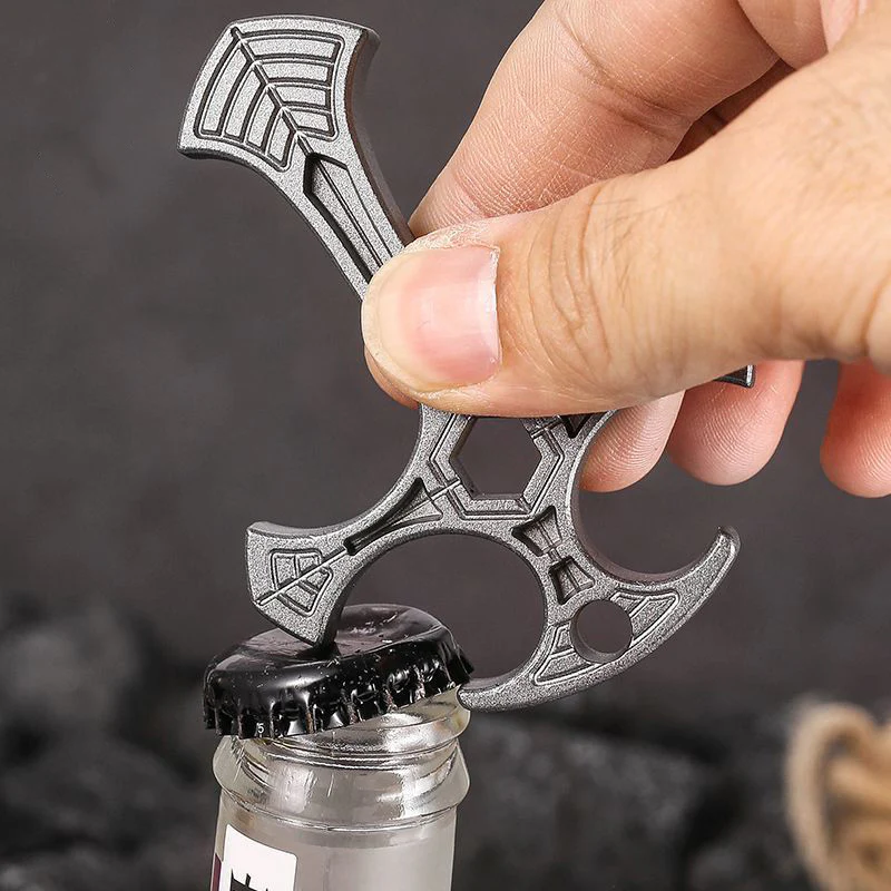 Cross Bottle Opener Knuckle EDC Decoration - Image 2
