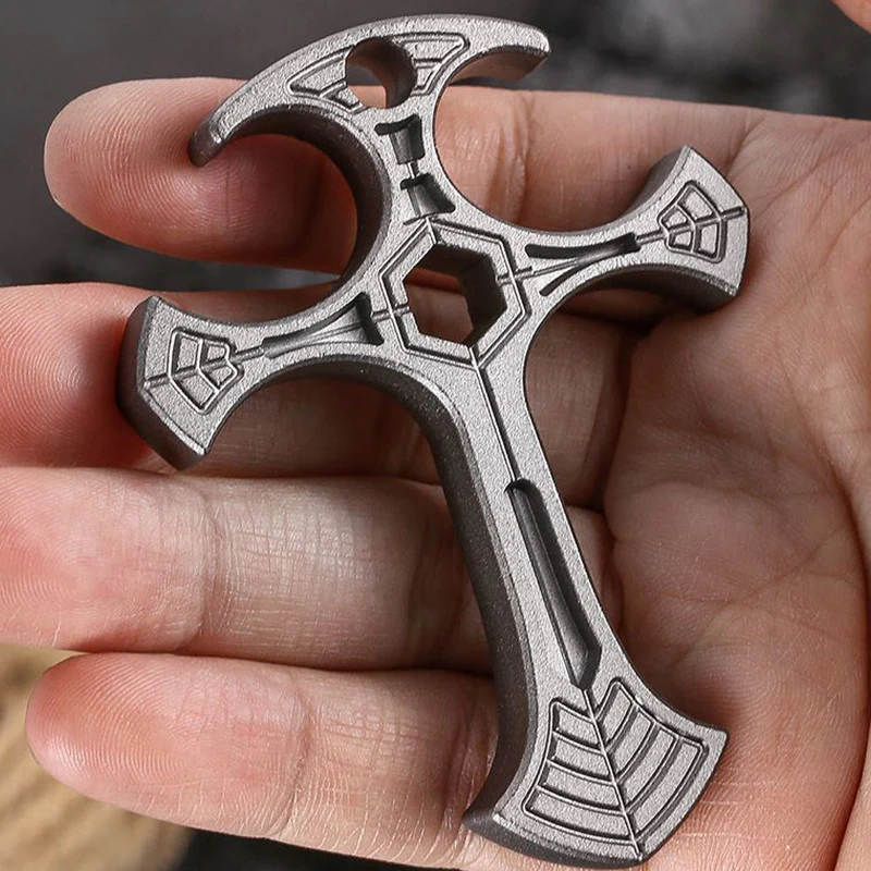 Cross Bottle Opener Knuckle EDC Decoration - Image 7