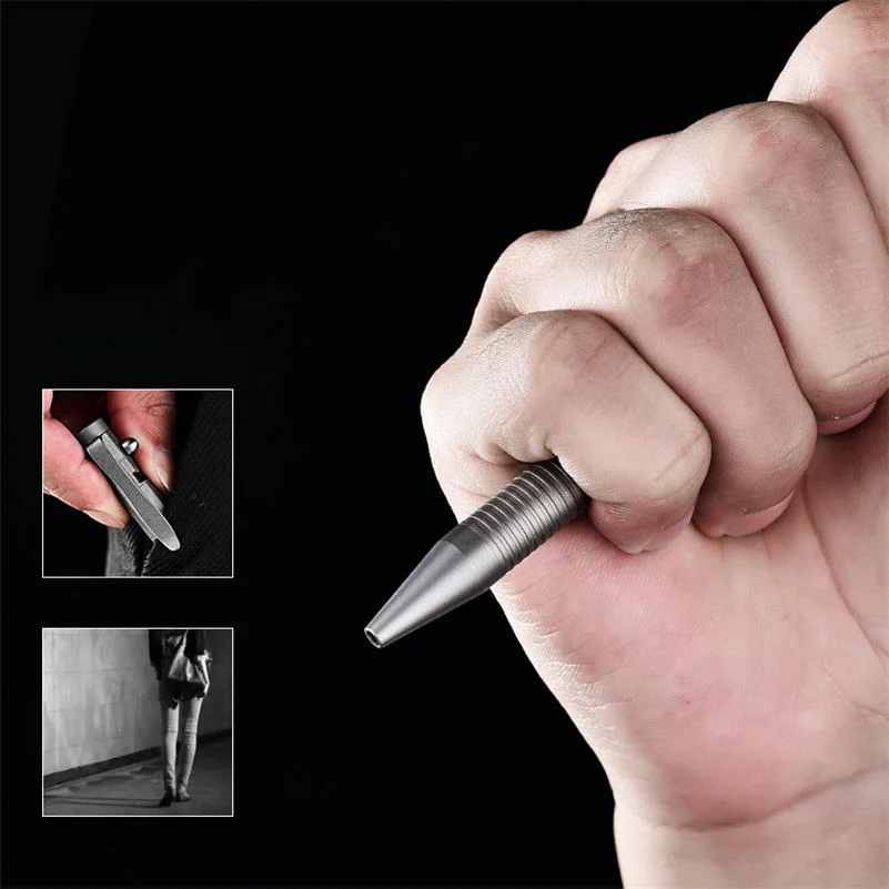 Defense Bolt Titanium Tactical Pen - Image 8