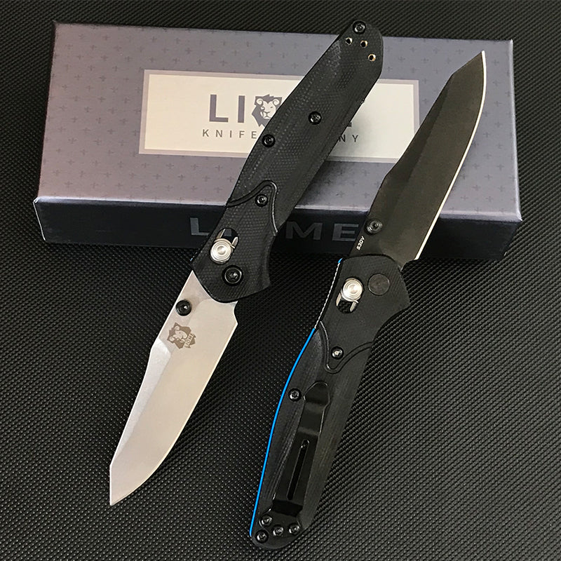 Dual Color G10 Handle Liome 945 Folding Knife Outdoor Tactical Camping Pocket Knives Lifesaving Safety EDC Tool