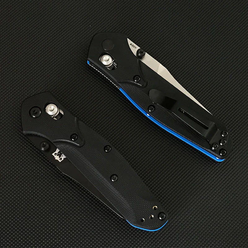 Dual Color G10 Handle Liome 945 Folding Knife Outdoor Tactical Camping Pocket Knives Lifesaving Safety EDC Tool - Image 10