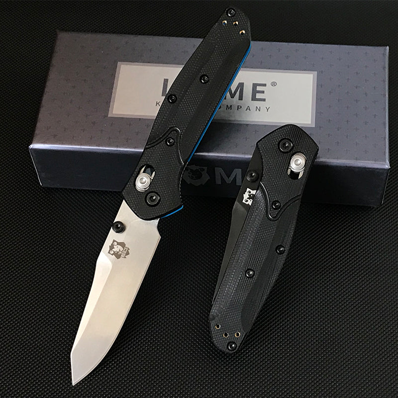 Dual Color G10 Handle Liome 945 Folding Knife Outdoor Tactical Camping Pocket Knives Lifesaving Safety EDC Tool - Image 4