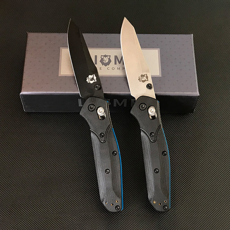 Dual Color G10 Handle Liome 945 Folding Knife Outdoor Tactical Camping Pocket Knives Lifesaving Safety EDC Tool - Image 8