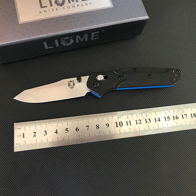 Dual Color G10 Handle Liome 945 Folding Knife Outdoor Tactical Camping Pocket Knives Lifesaving Safety EDC Tool - Image 9