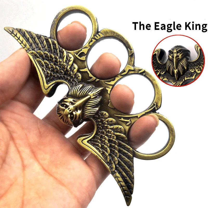 Eagle Knuckle Duster Boxing Self Defense Four Finger Buckle Window Breaker Outdoor EDC Tool - Image 2