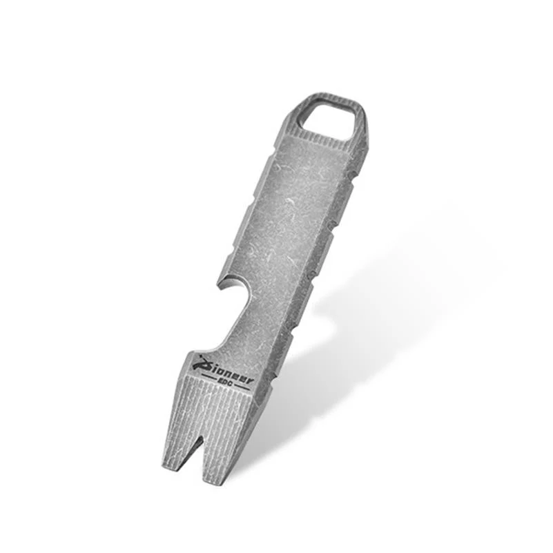 Fingertip Titanium Crowbar Function Bottle Opening EDC Tool - Image 11