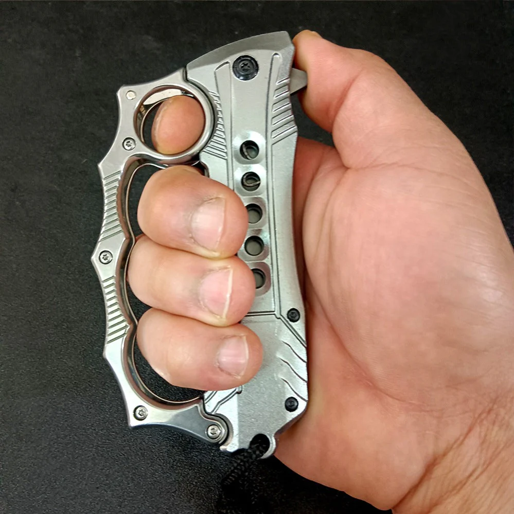 Folding Knuckle Knife Outdoor Pocket Knives - Image 6