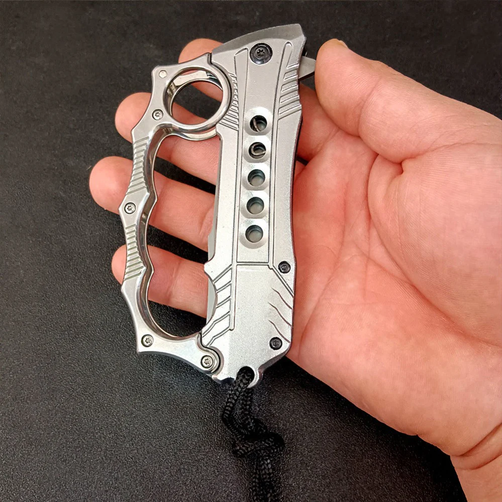 Folding Knuckle Knife Outdoor Pocket Knives - Image 7