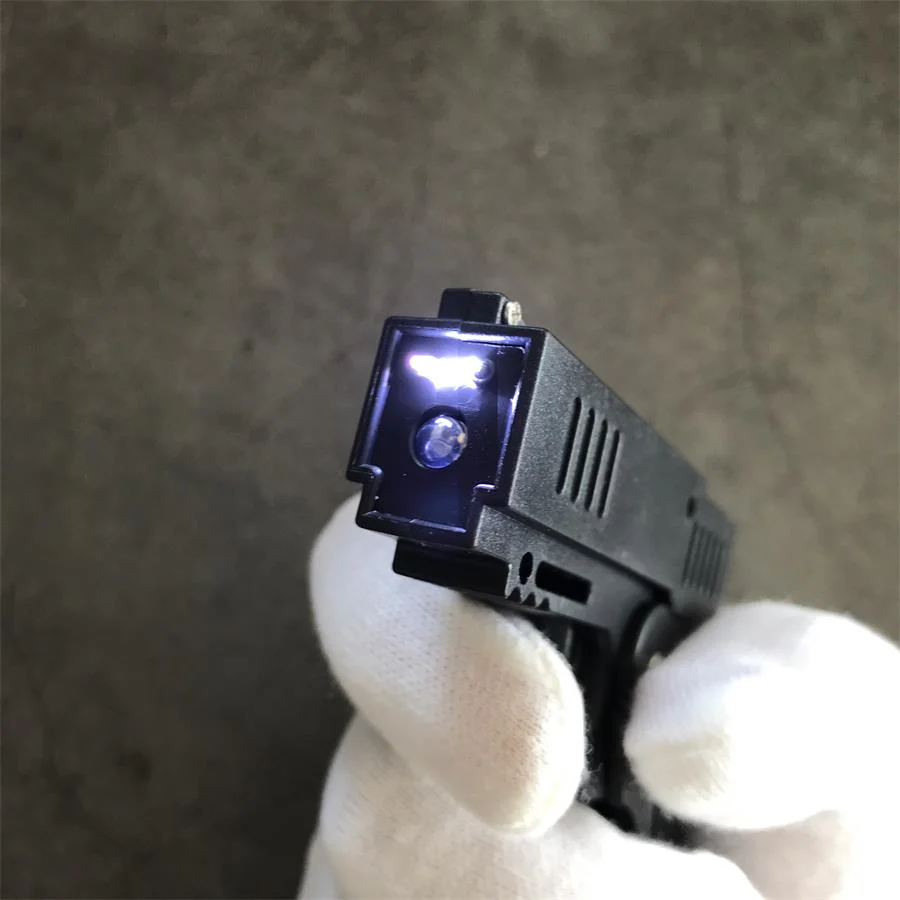 Folding Stun Gun Portable Defense EDC Gadget - Image 4