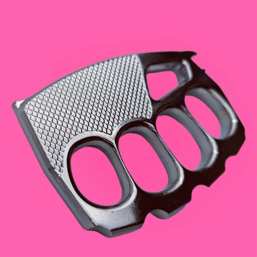 Four Finger Broken Window Brass Knuckle Duster - Image 8