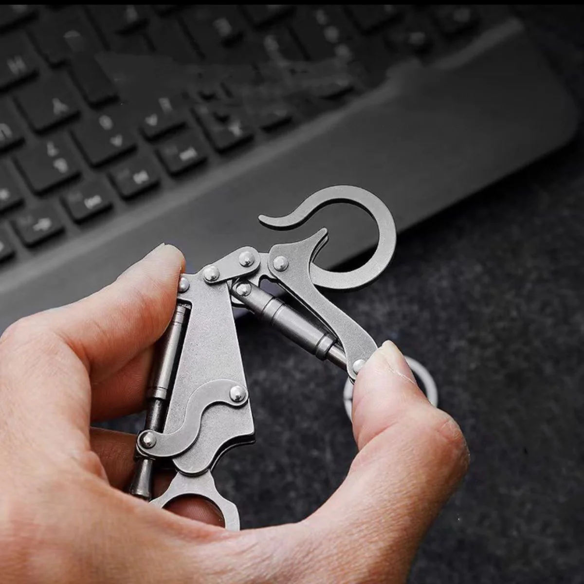 Fun Pocket Knife Keychain Defense Pocket Knives - Image 5