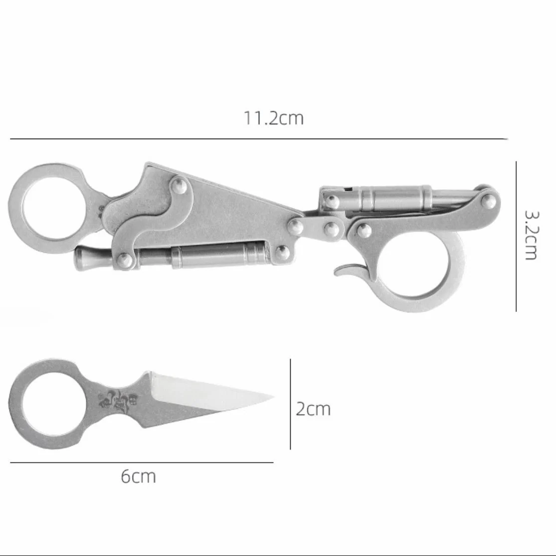 Fun Pocket Knife Keychain Defense Pocket Knives - Image 7