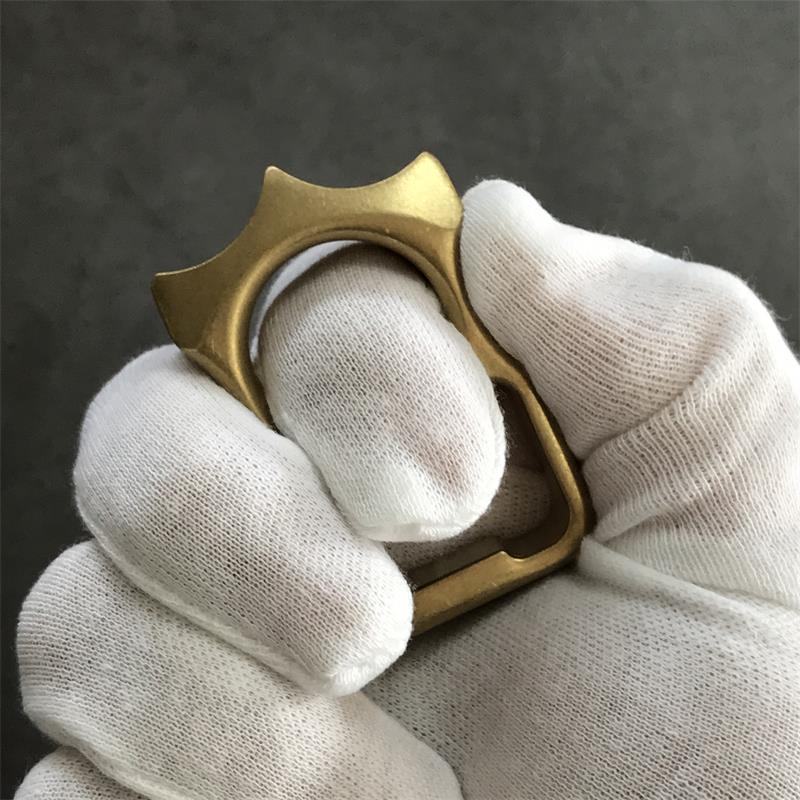 GODEDC Bottle Opening Brass Knuckle Duster EDC Gadget - Image 5